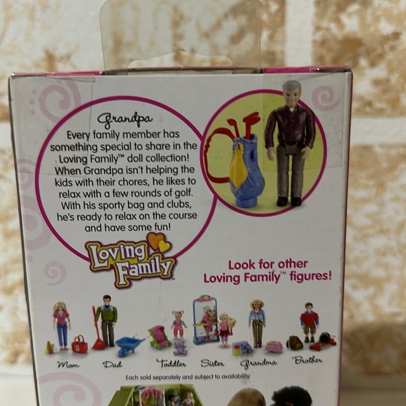 NIB RETIRED 2011 Fisher Price Loving Grandpa Golf Bag - Picture 6 of 9